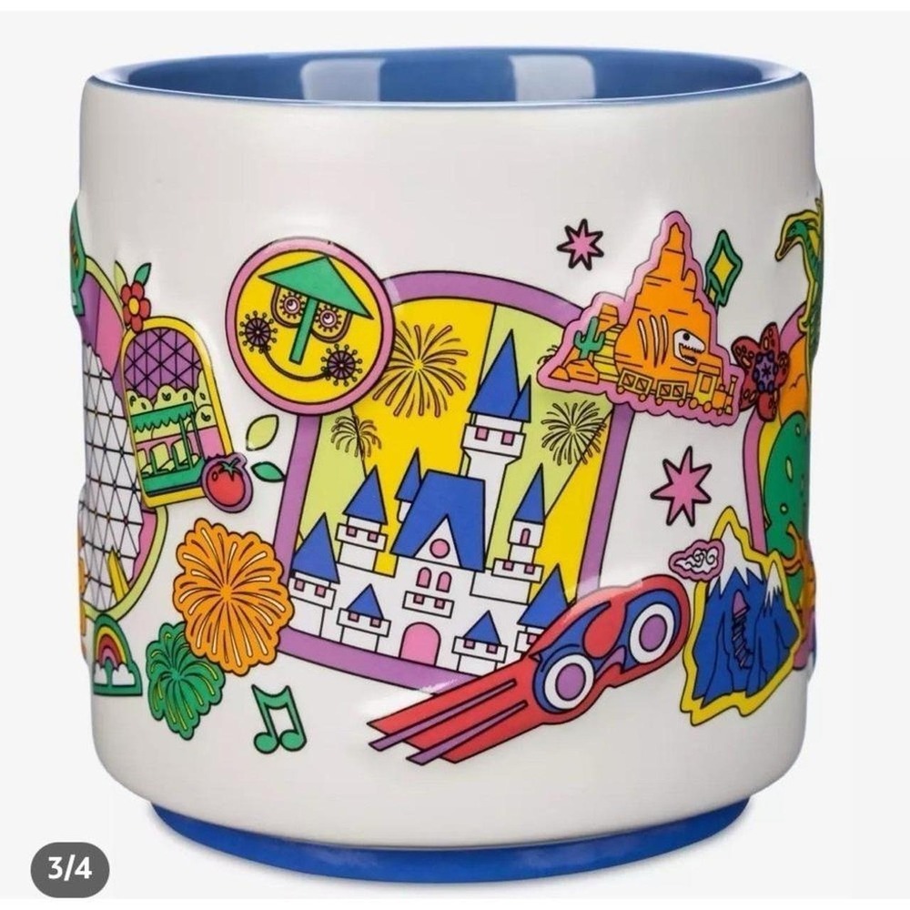 Starbucks Discovery Series Disney World Landmarks & Characters Mug NEW 2025 - Picture 3 of 3